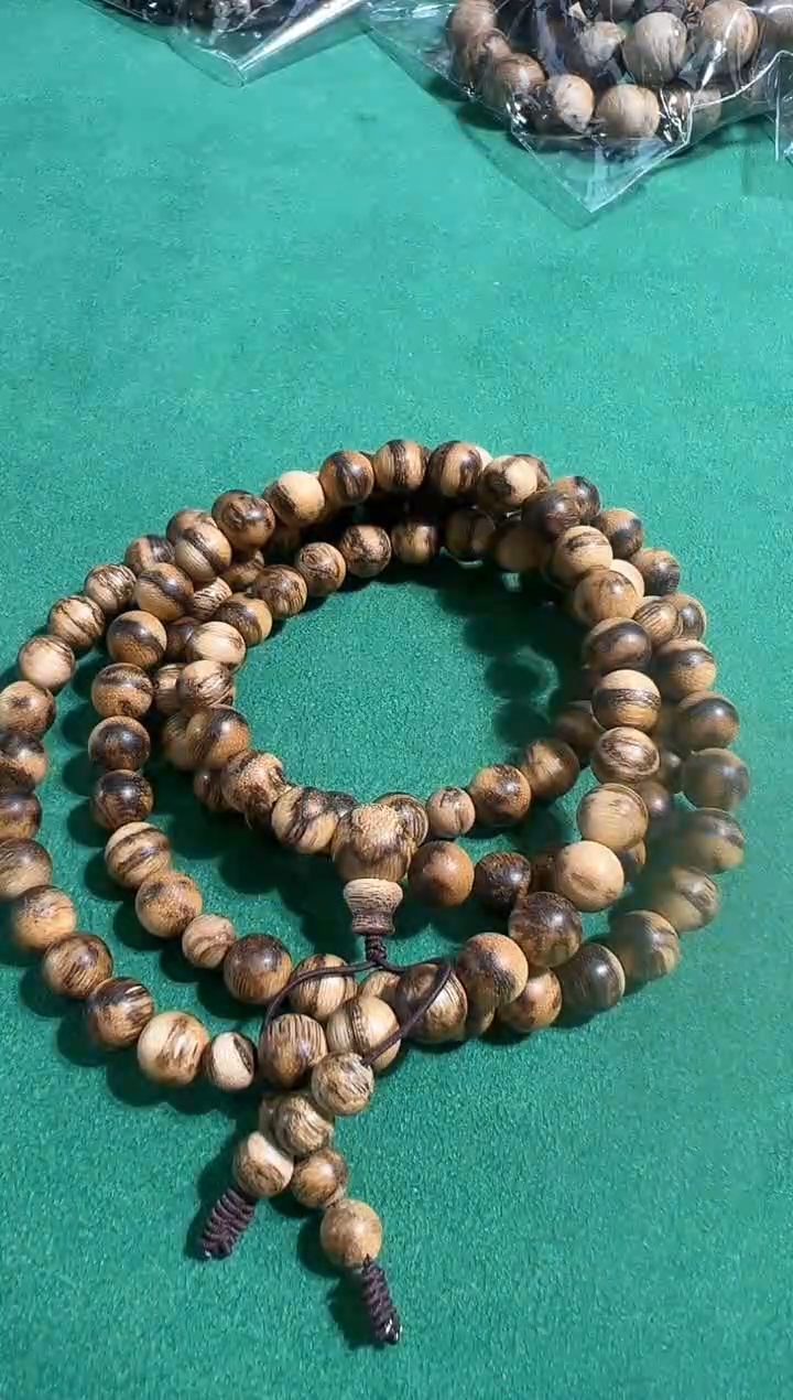 【闪购商品】沉香手串54号芽庄虎斑沉水多样性发一