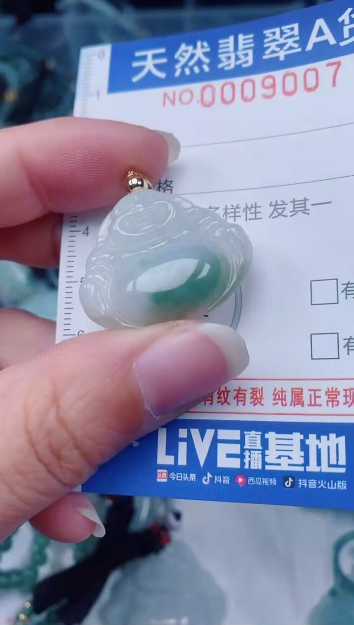 颈饰未镶嵌翡翠00009007