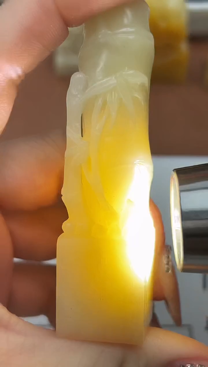 【闪购商品】寿山石印石篆刻黄梦X47897何草不黄