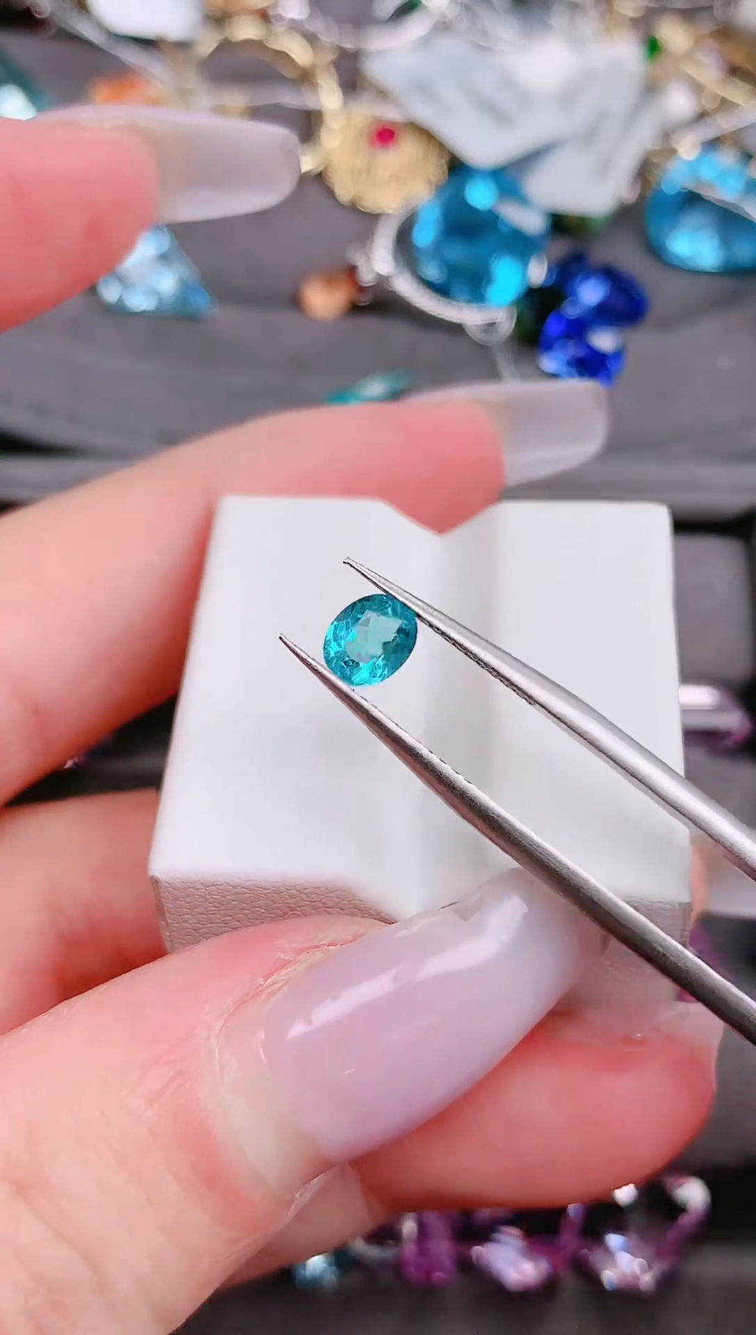 未镶嵌磷灰石裸石0.57ct