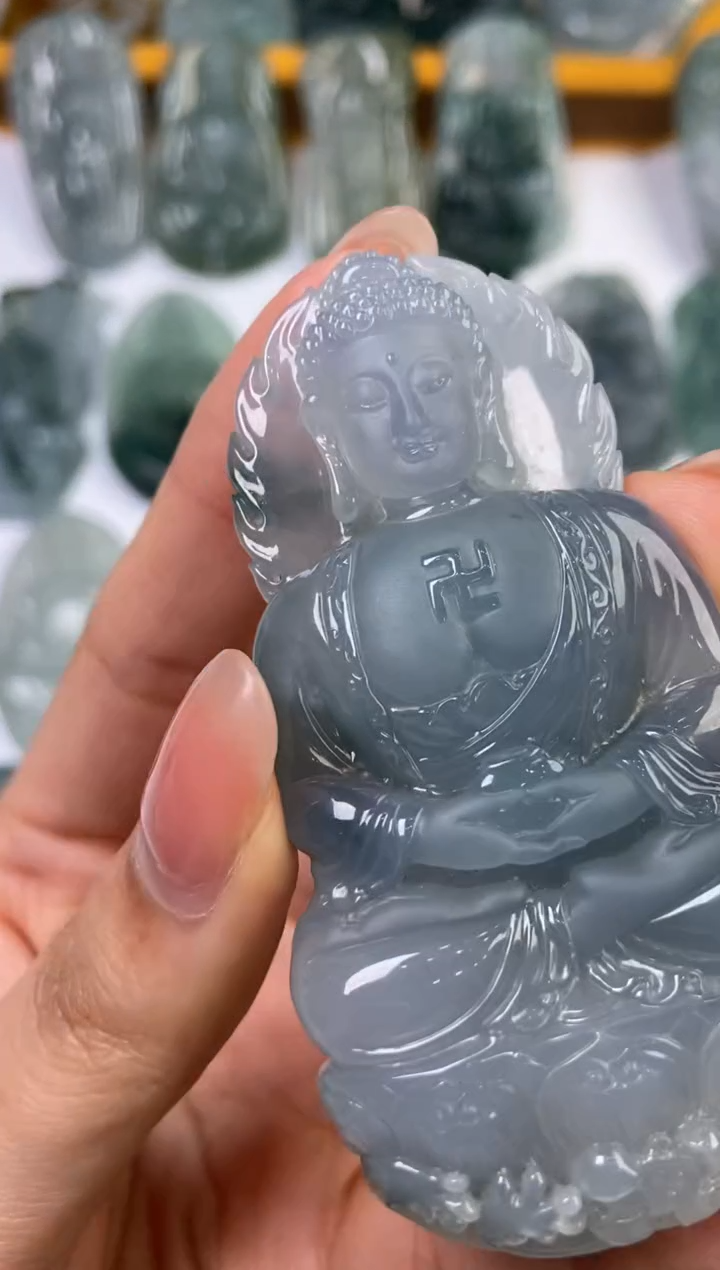 【闪购商品】翡翠挂件未镶嵌1