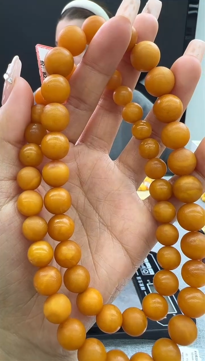 【闪购商品】琥珀颈饰未镶嵌738秒拍号