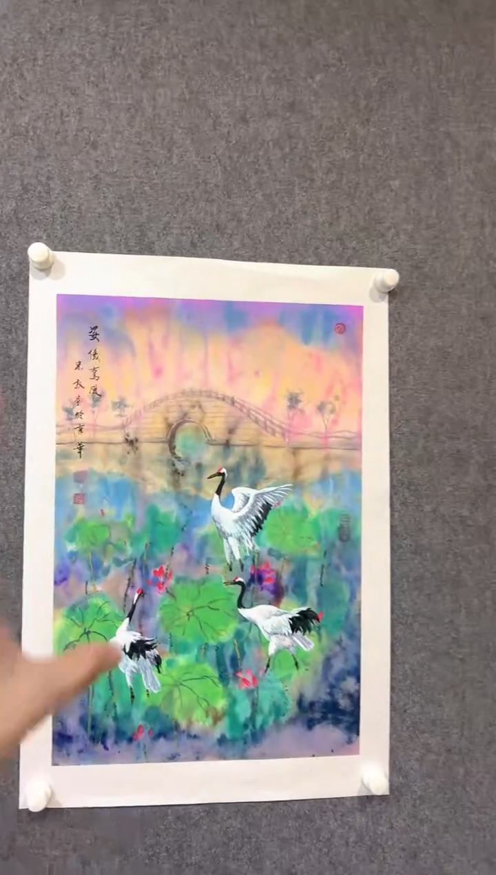 国画王忠权-3平尺-国画