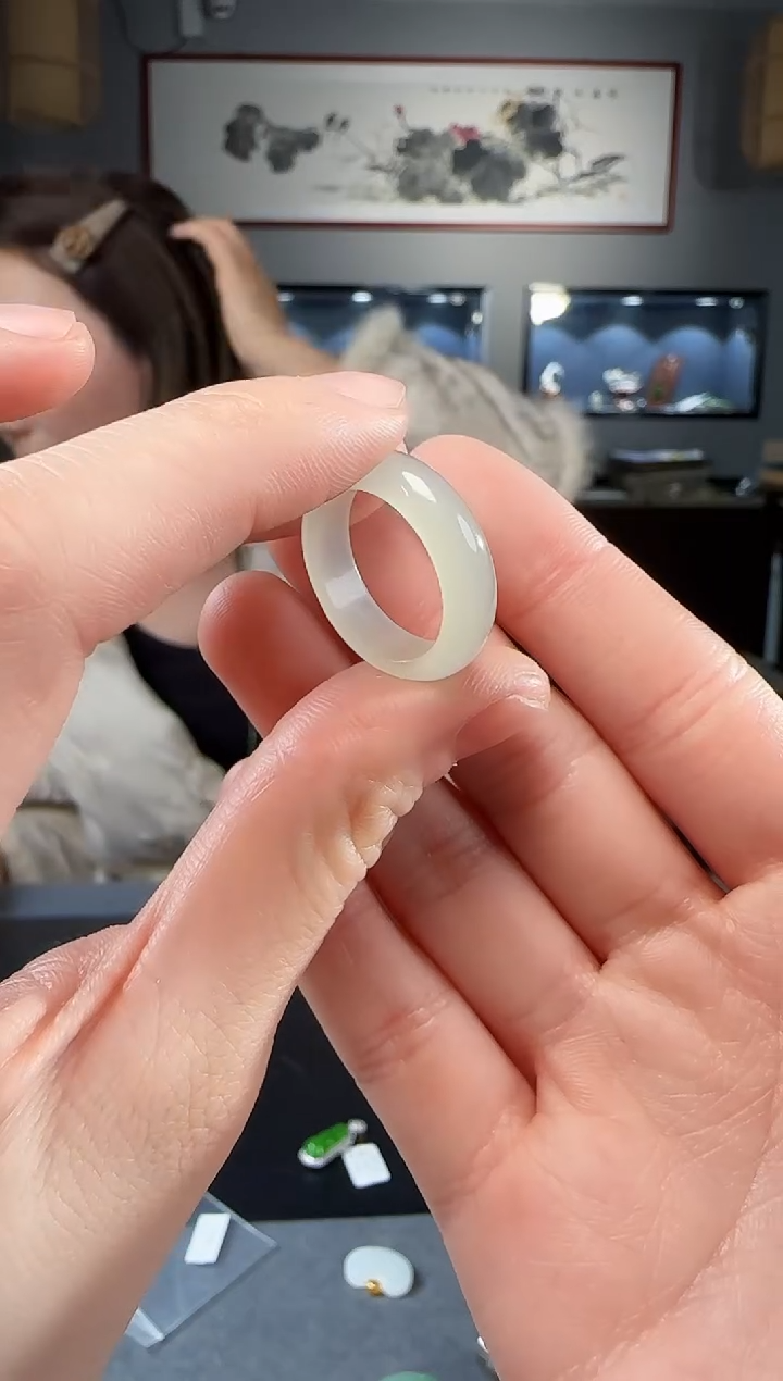 【闪购商品】和田玉戒指未镶嵌1