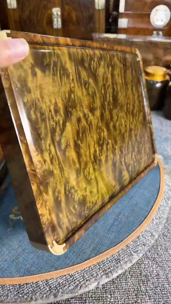 【闪购商品】乌木类成套家具阴沉托盘 s2