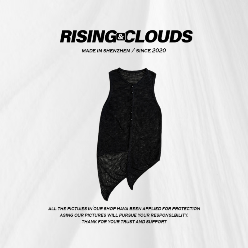 RISING&CLOUDS莎莎【渊花影】深圳南油舒适百搭时尚毛织开衫060281