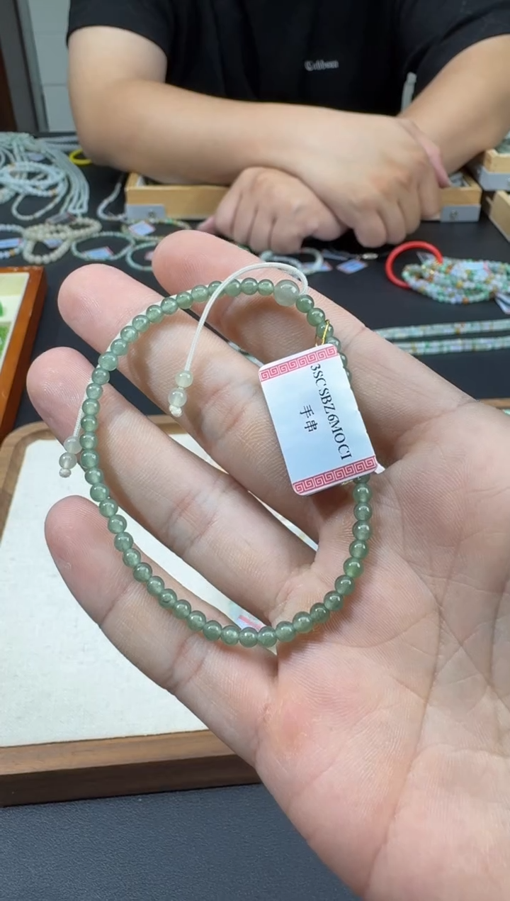 未镶嵌手串翡翠S0923-S1680-315