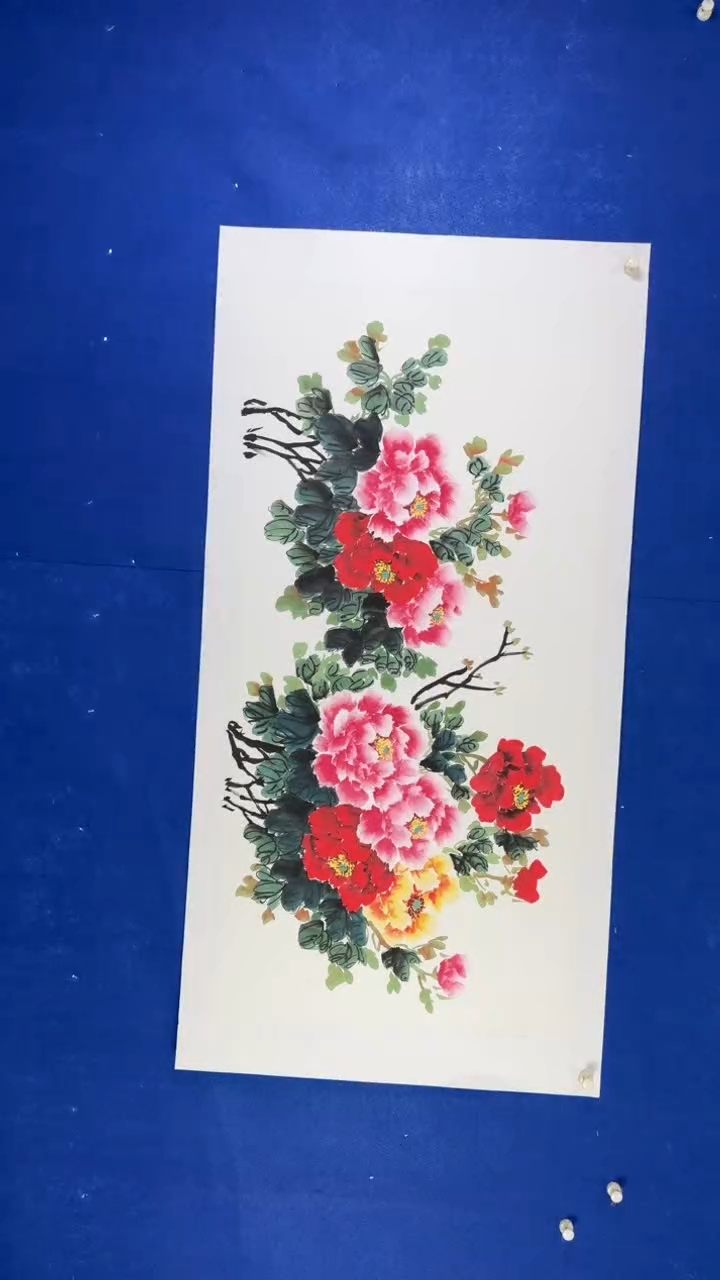 【闪购商品】国画国画花鸟  国画牡丹