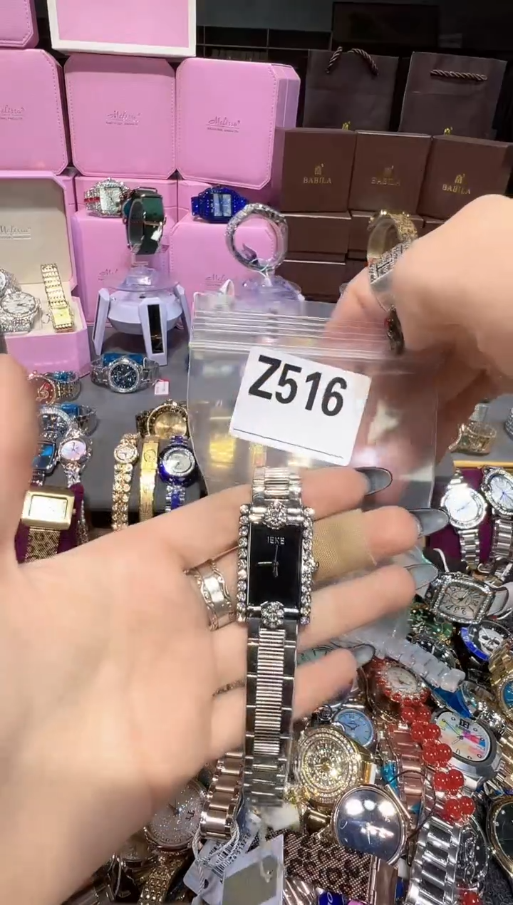 石英机芯不锈钢不锈钢直播定闪专用