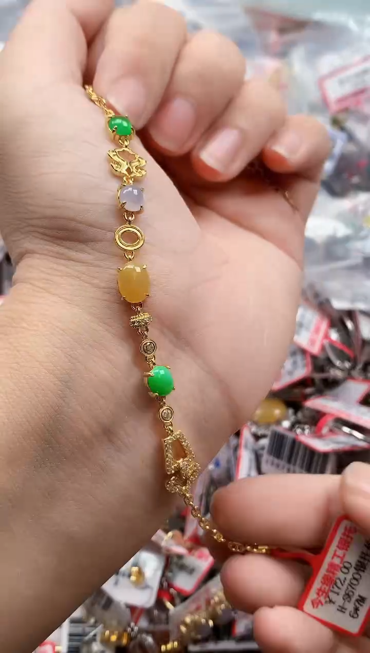 银S925镶嵌戒指翡翠天然A货缅甸翡翠