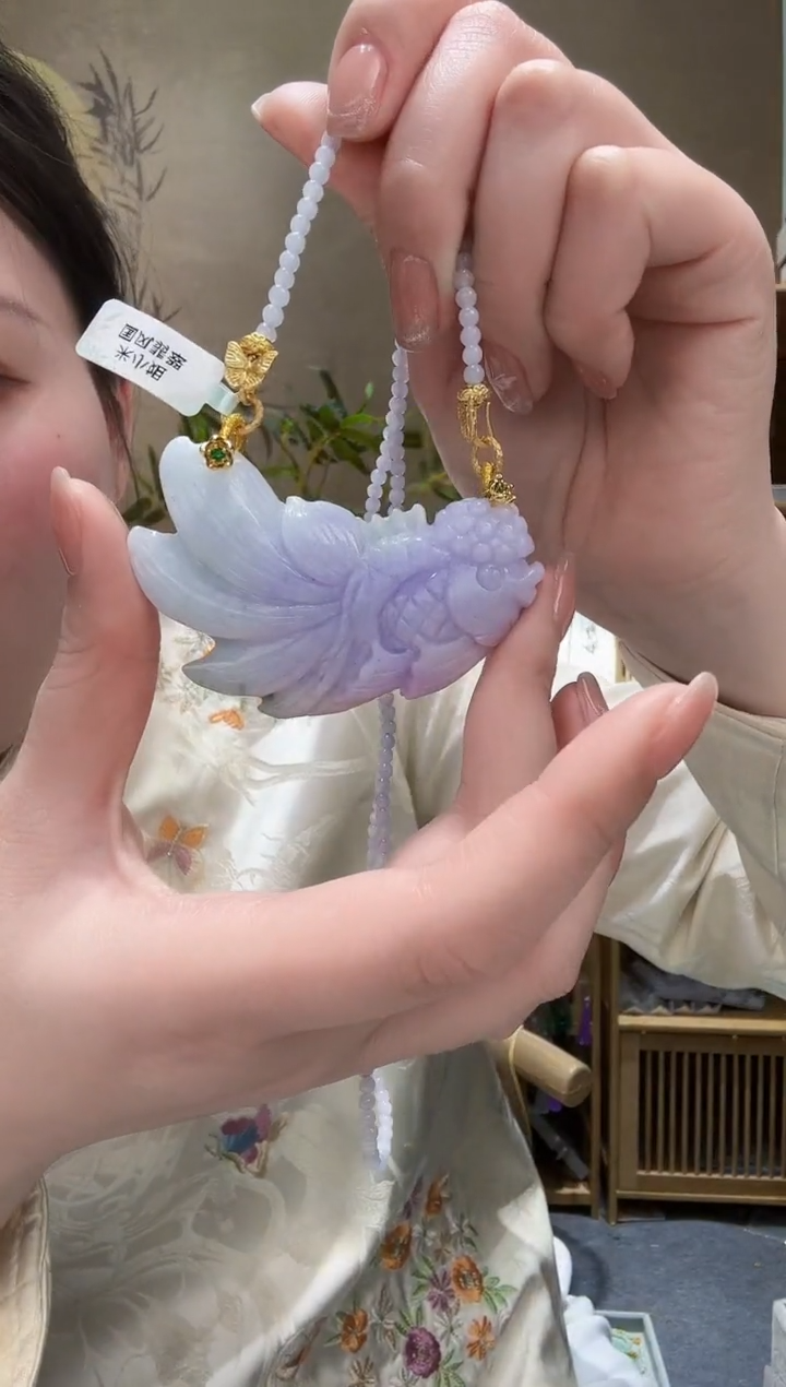 【闪购商品】翡翠颈饰未镶嵌吊坠