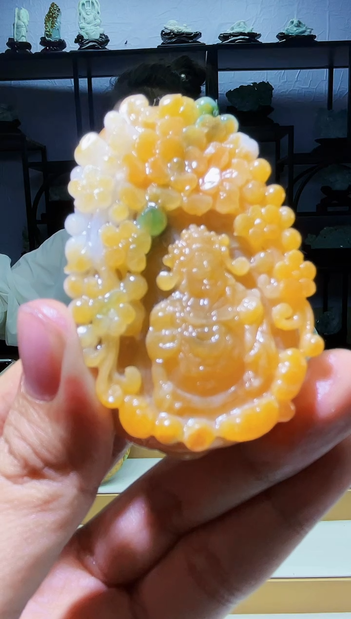 【闪购商品】定制翡翠未镶嵌毛货02130090