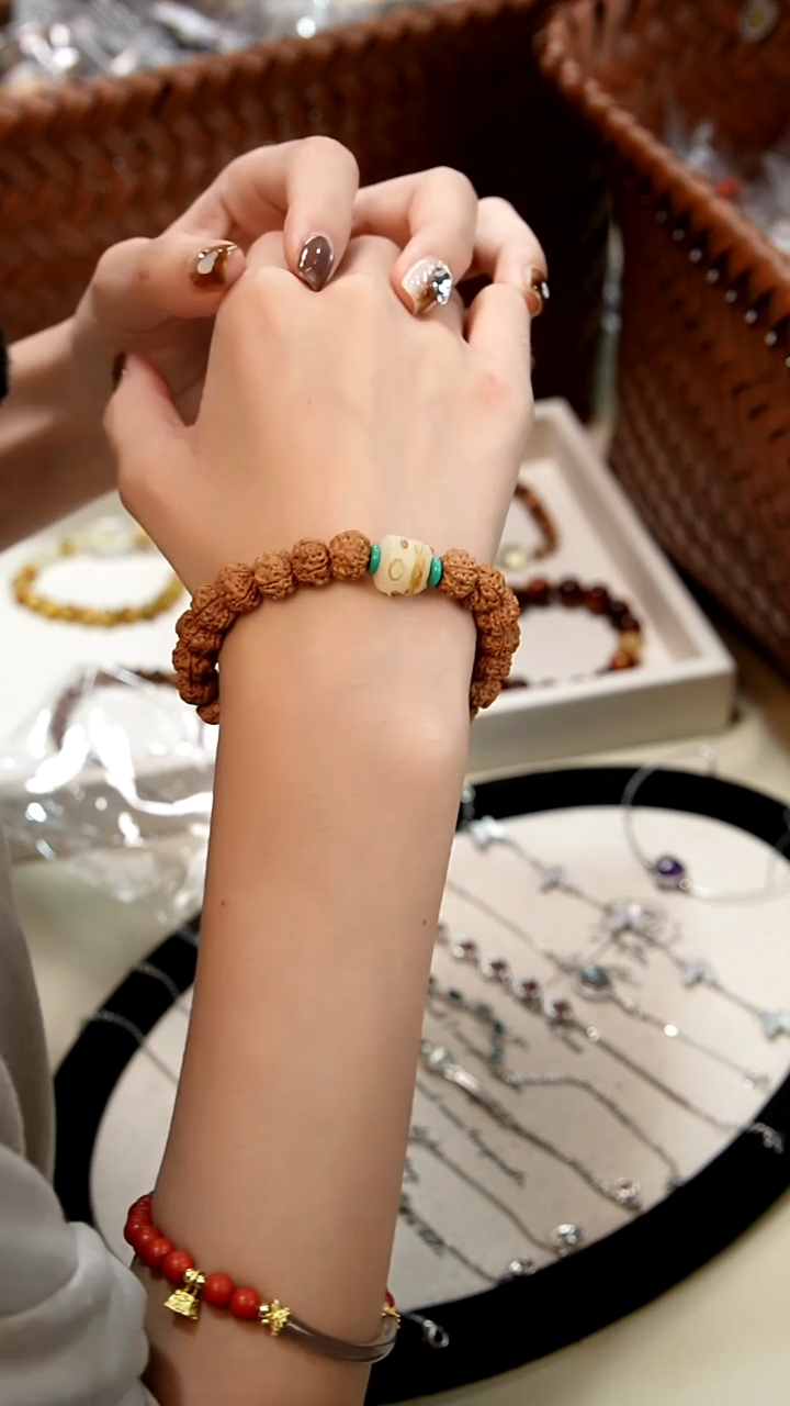 未镶嵌菩提手串孤品手串-默认微瑕