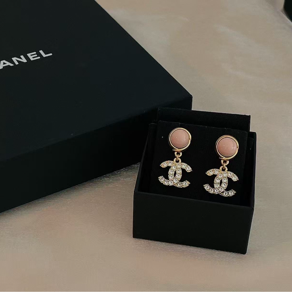 99新 Chanel/香奈儿 /耳环/耳钉/耳夹/7242 菲菲