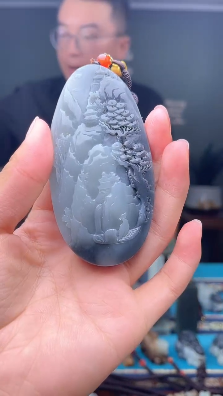 未镶嵌和田玉挂件1