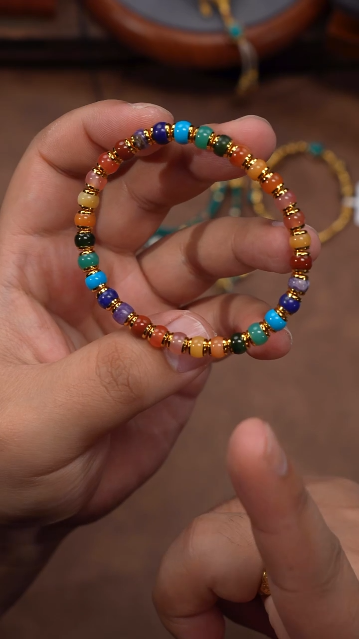 未镶嵌手串南红玛瑙多宝手串