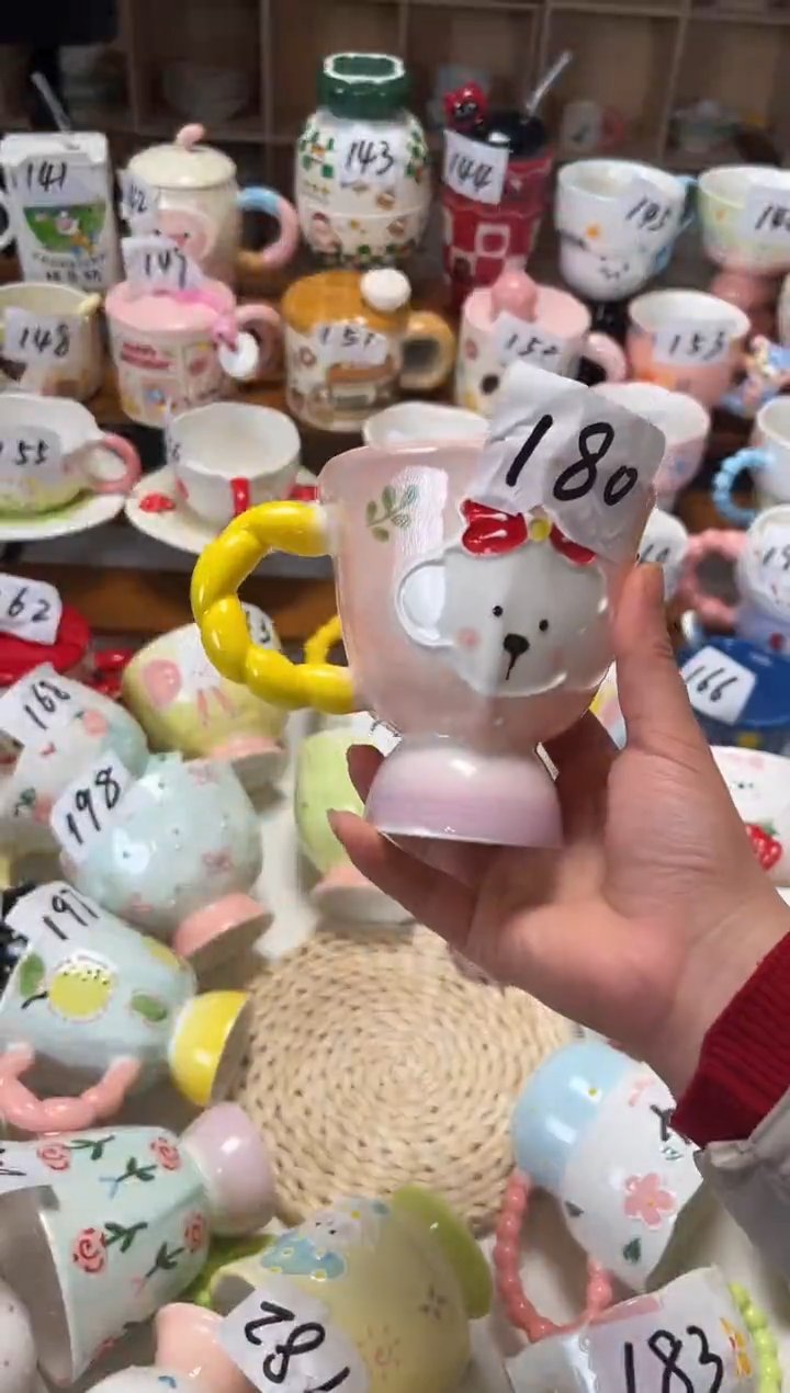 陶瓷无盖款180楠来北往工厂店