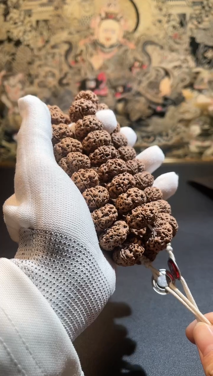 【闪购商品】金刚菩提手串褐皮定制级夹板21【拒绝差评】