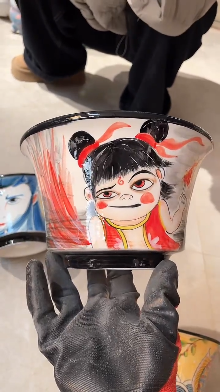 【闪购商品】摆件25-311口17高11   一个