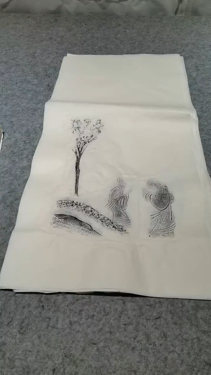 【闪购商品】昌化石印石访友图四尺四开