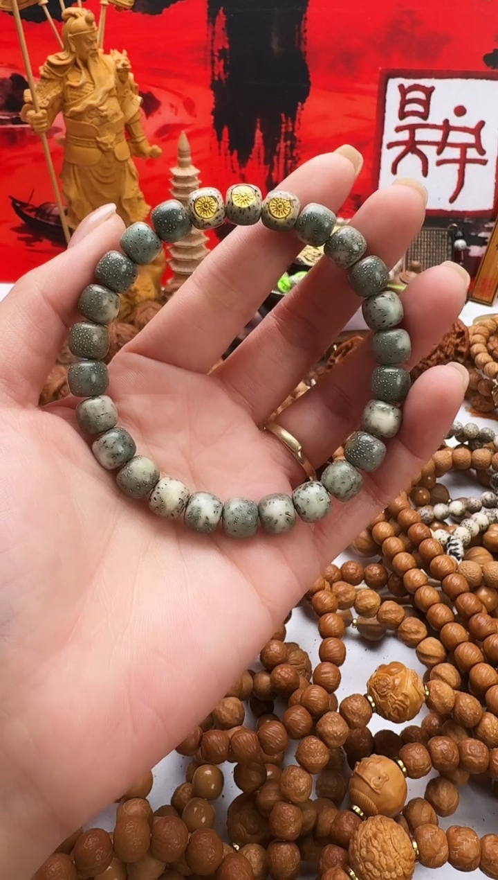 手串猴头核桃星月三标款