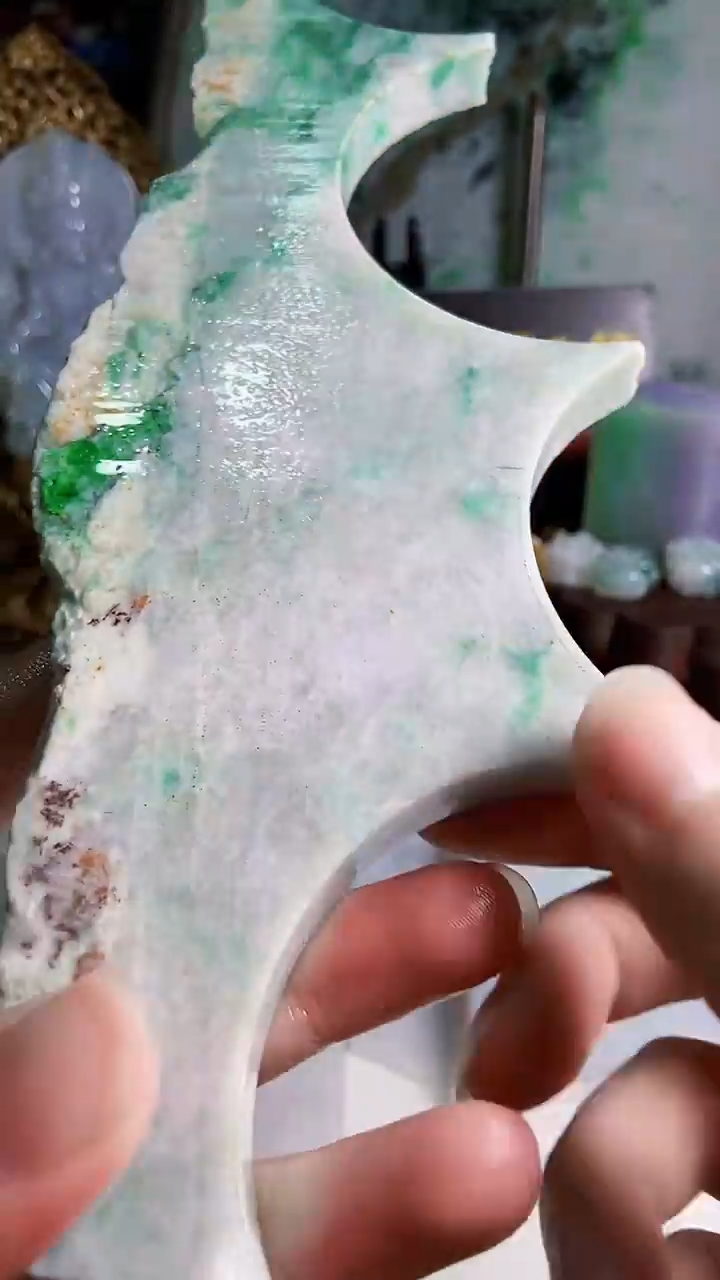 颈饰未镶嵌翡翠缅甸翡翠A货077