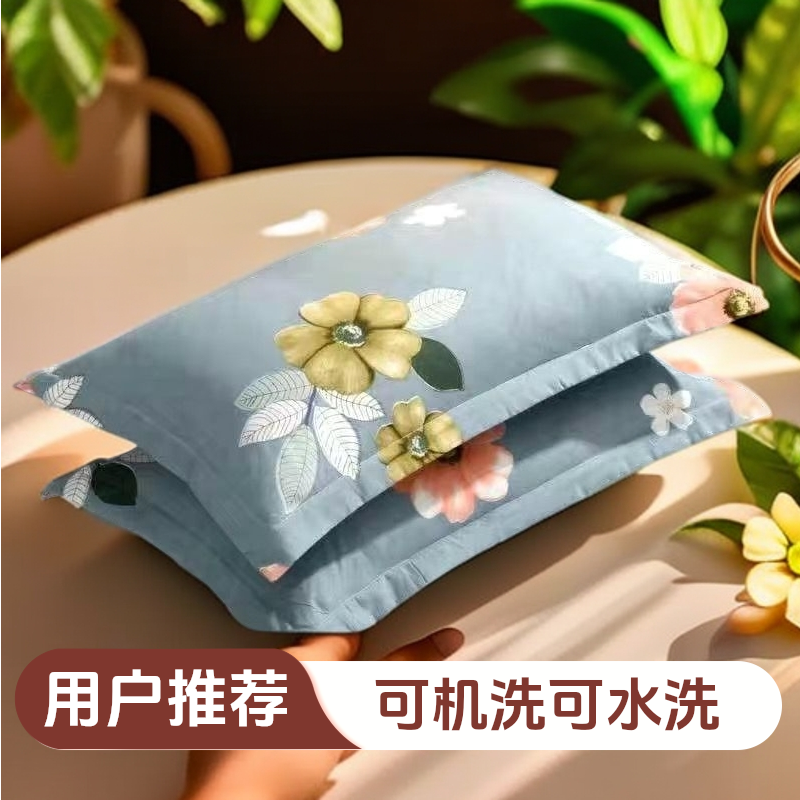 枕套枕头套成人一对装亲肤磨毛高密成人加大学生枕套枕芯套夏