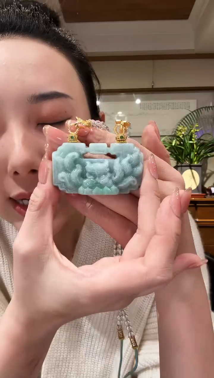 【闪购商品】翡翠颈饰未镶嵌国风
