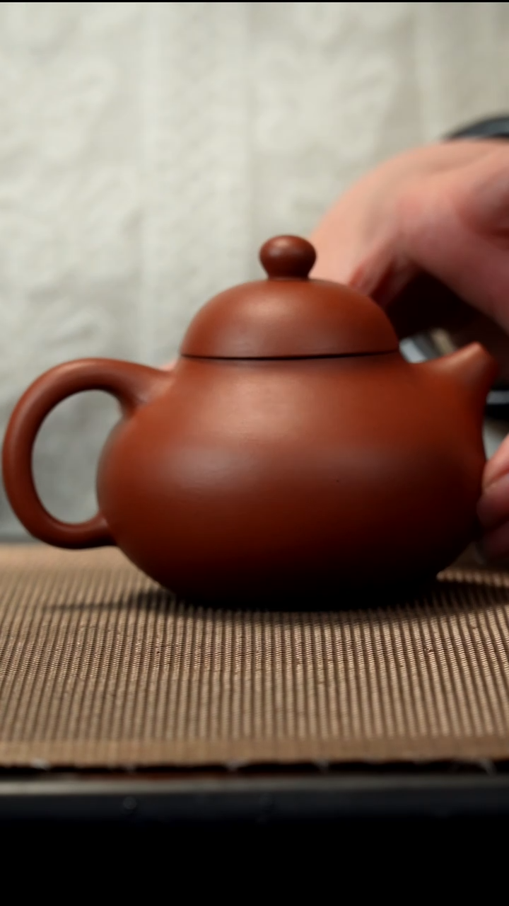 紫砂茶盏红皮龙文旦170CC微瑕