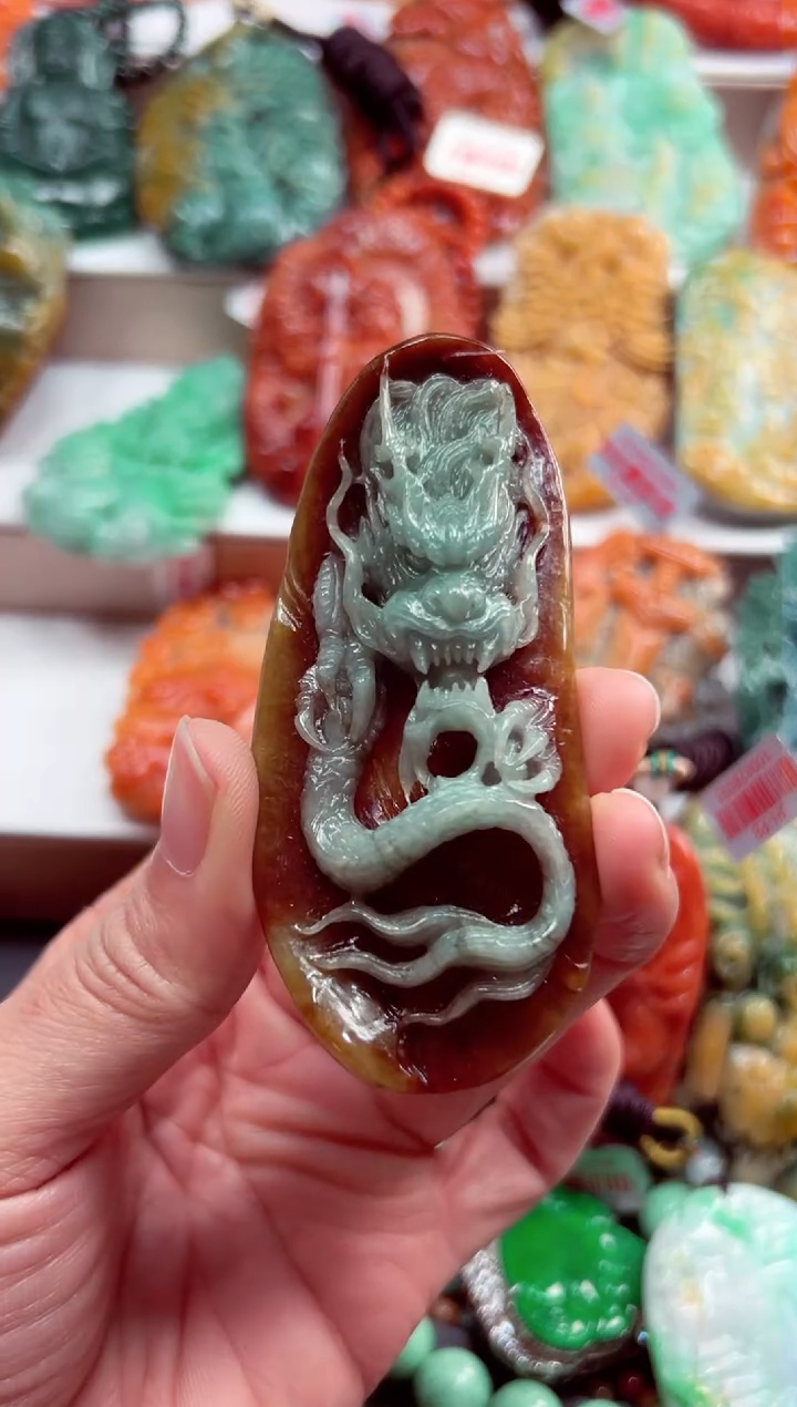 吊坠(不含链)未镶嵌翡翠9