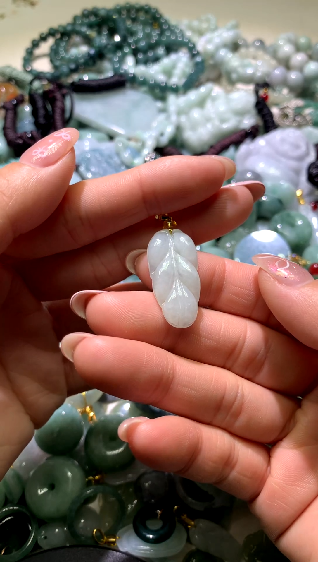 吊坠(不含链)未镶嵌翡翠1