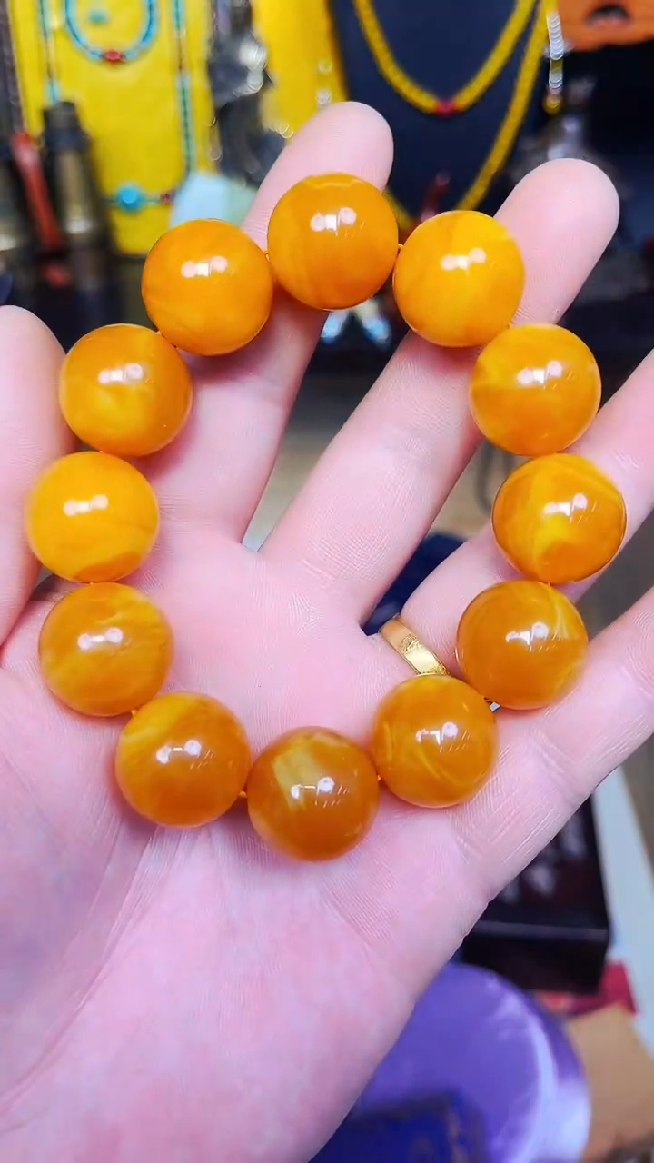 【闪购商品】蜜蜡手链未镶嵌精品精品 独具匠心