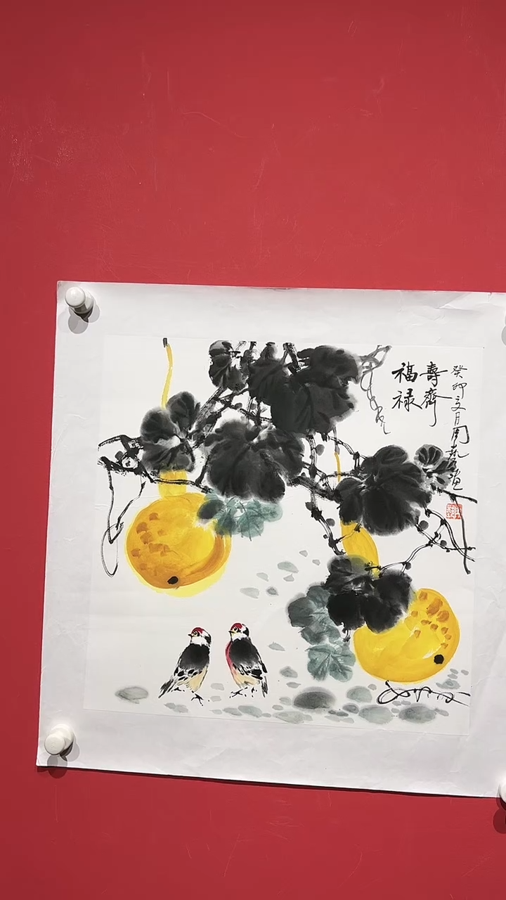 【闪购商品】国画ZY-2平尺-国画原作（任意一张）