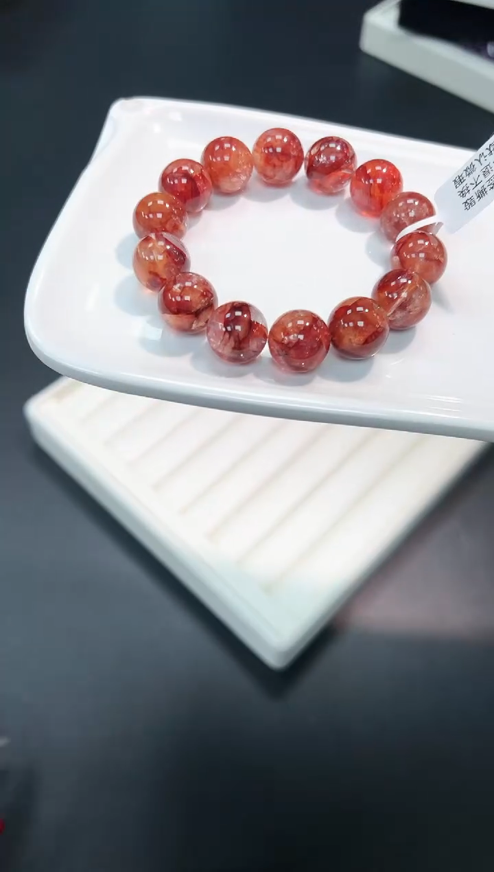 【闪购商品】水晶手串未镶嵌27p多样性发其一/1条15mm默认微瑕