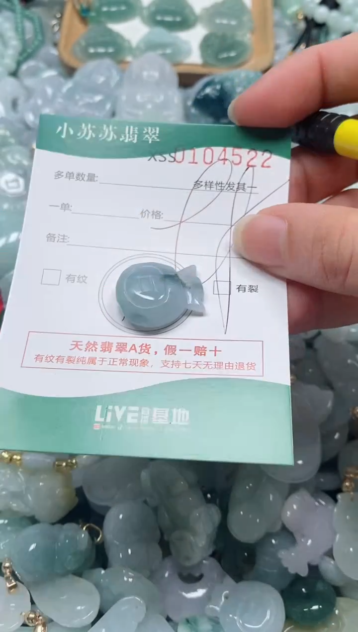 【闪购商品】翡翠颈饰未镶嵌闪购商品0100422
