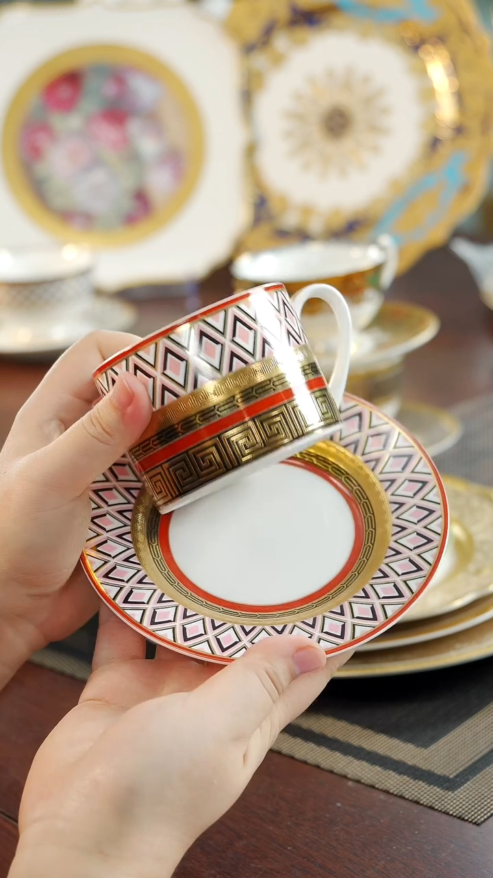 【闪购商品】瓷片咖啡杯碟 福利价