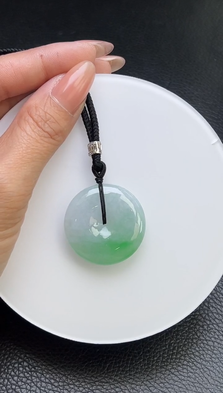 【闪购商品】翡翠颈饰未镶嵌YM922-10 平安扣