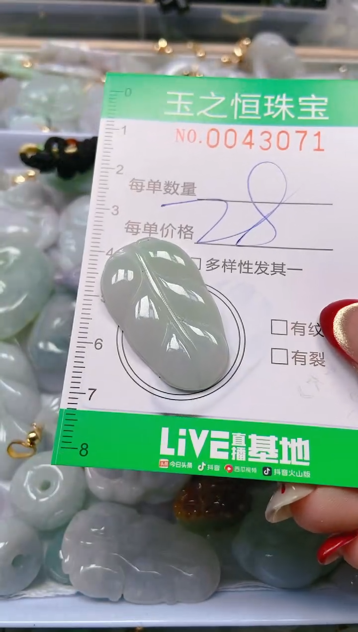 【闪购商品】翡翠颈饰未镶嵌闪购0043071