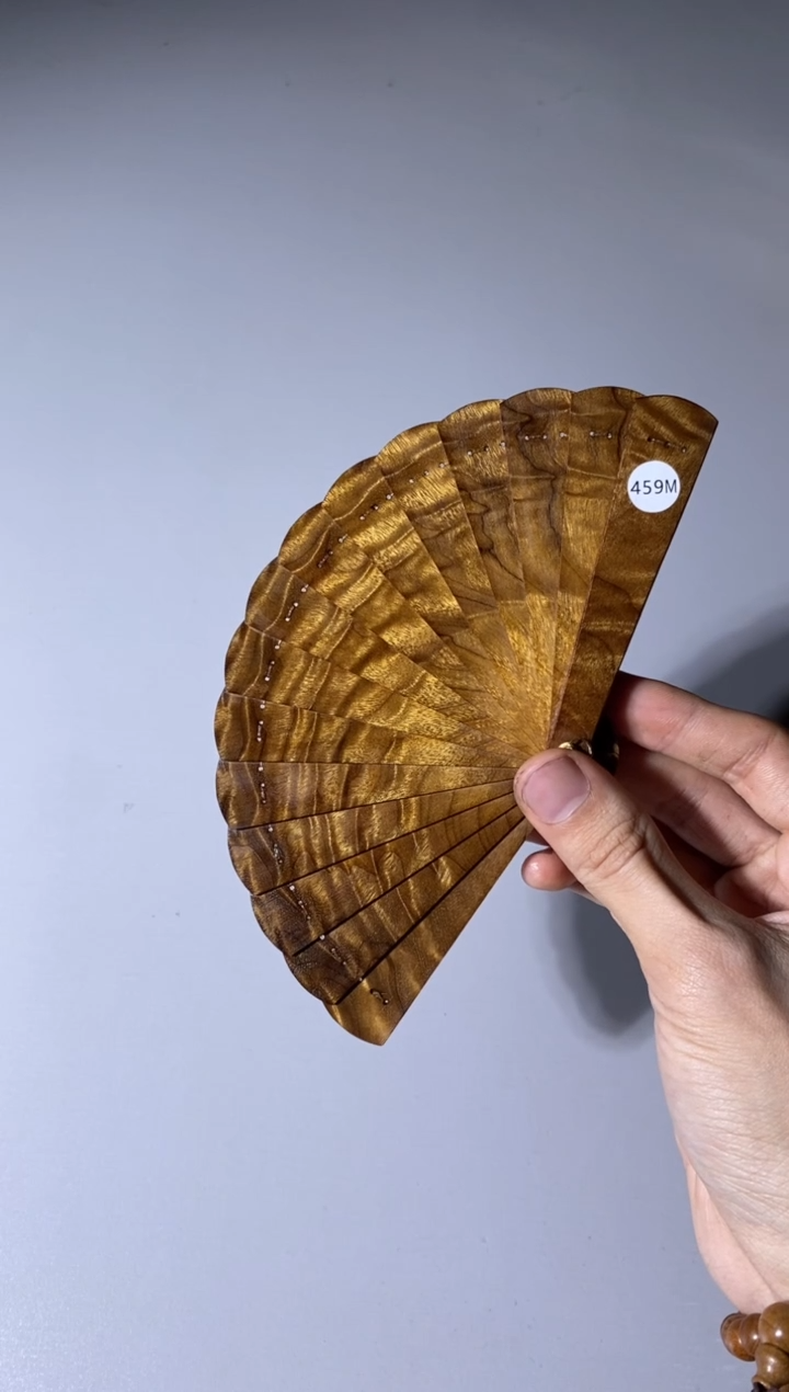【闪购商品】金丝楠459号10cm金丝楠迷你扇