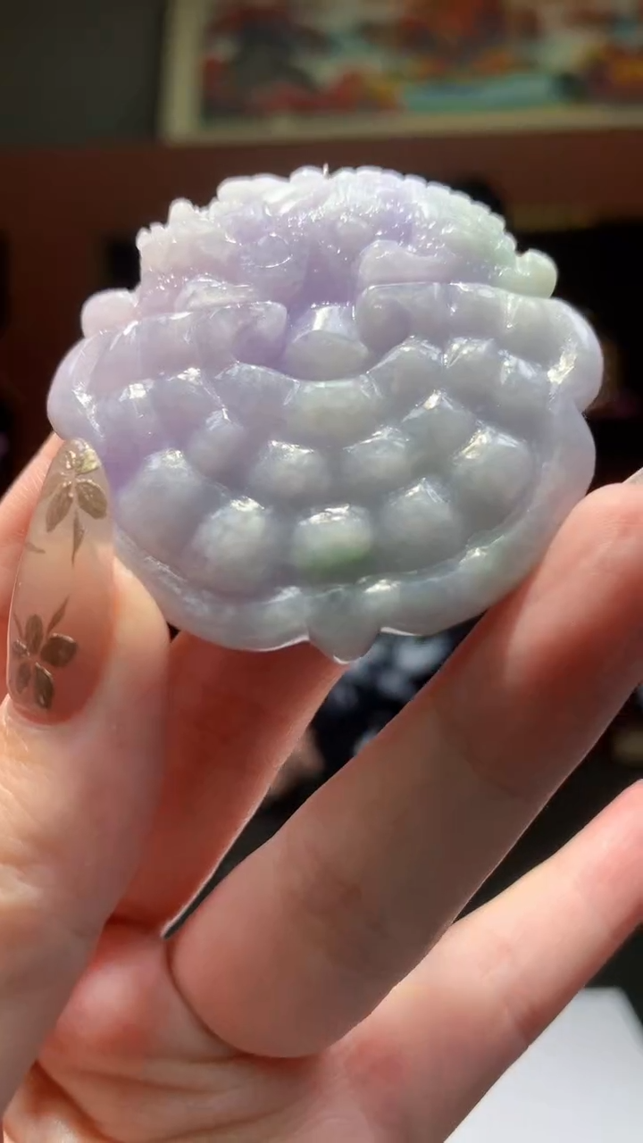 【闪购商品】定制翡翠未镶嵌8037yx-毛货挂件21