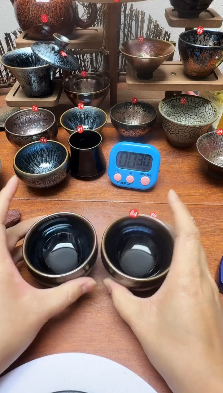 茶盏?****?84号建盏工匠茶器