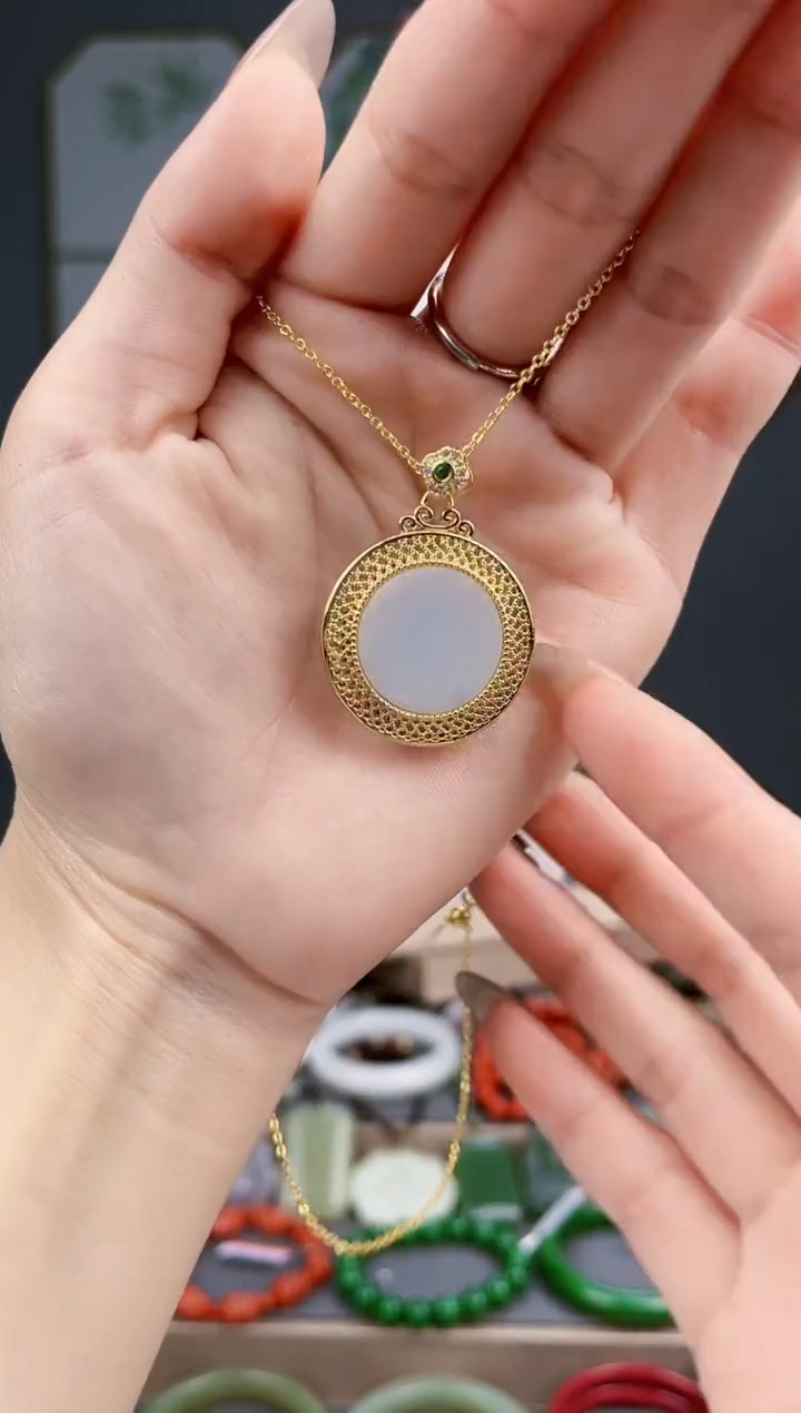 【闪购商品】和田玉颈饰未镶嵌AA多样性发货 拍一发一