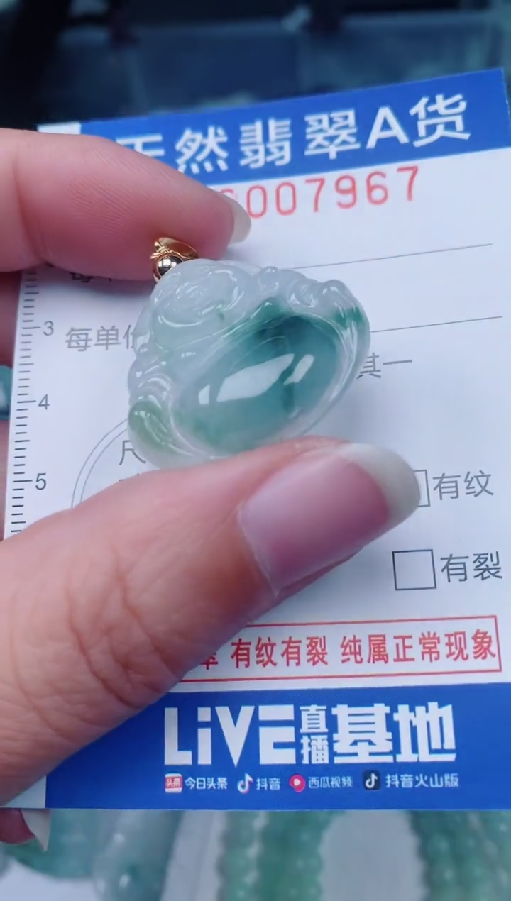 颈饰未镶嵌翡翠00007967
