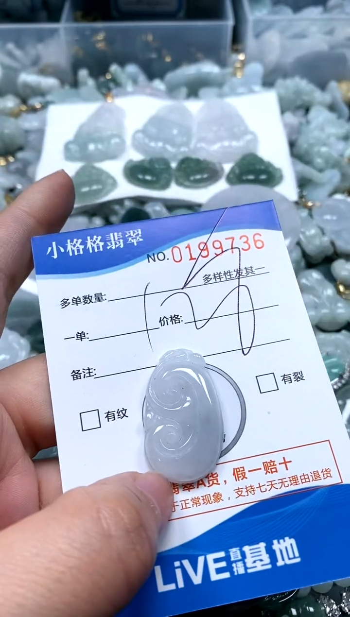 【闪购商品】翡翠颈饰未镶嵌闪购商品0199736