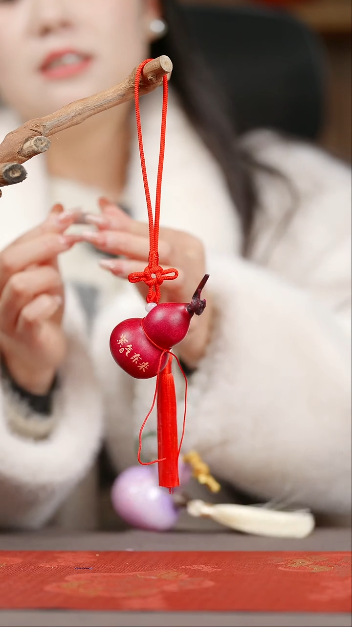 【闪购商品】1695号葫芦摆件车挂手持