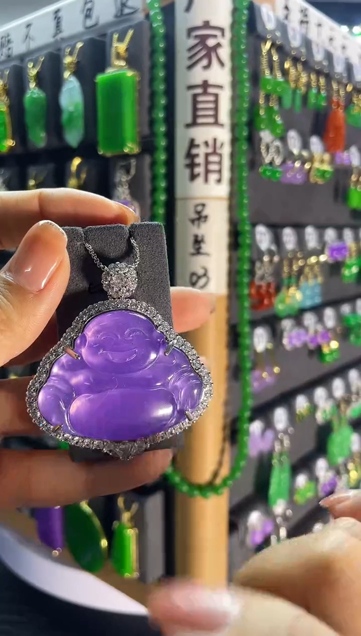 【闪购商品】翡翠颈饰银S925镶嵌230...