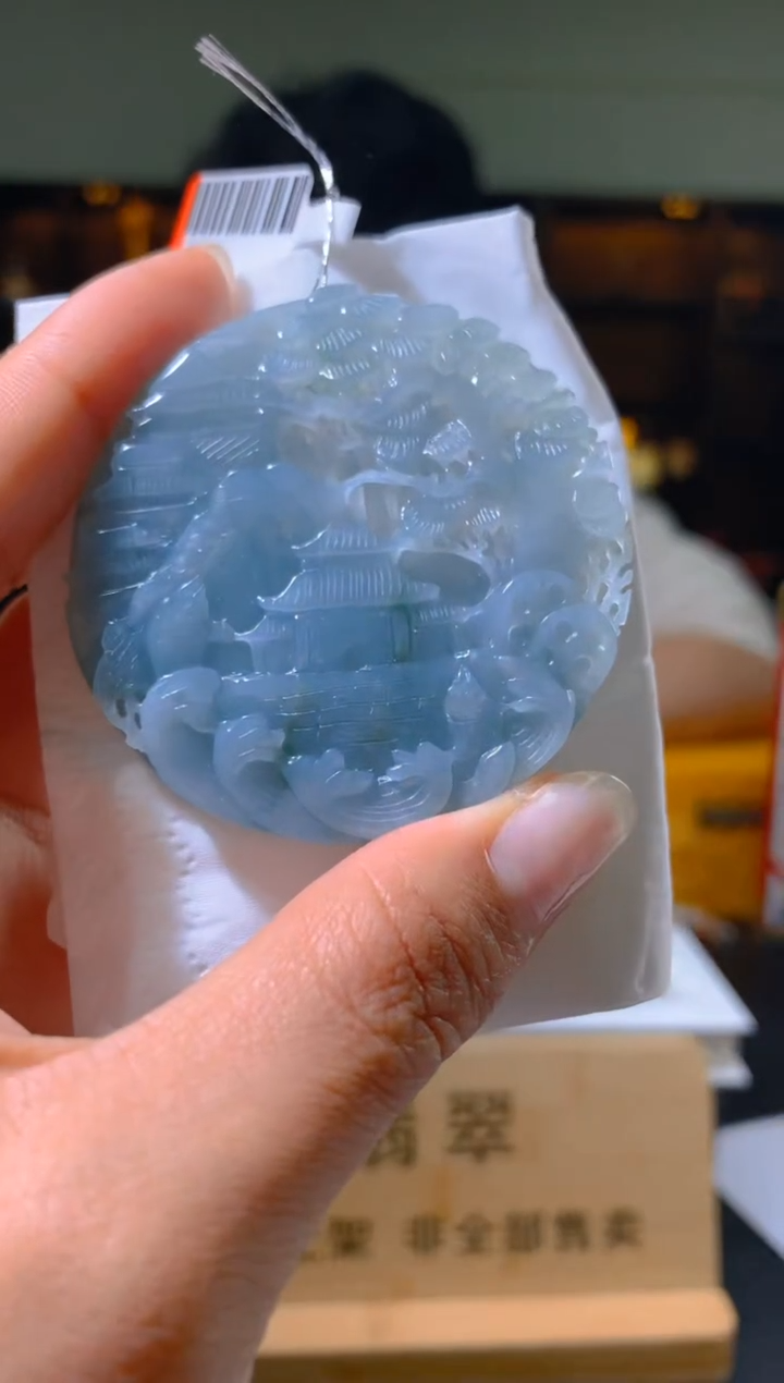 【闪购商品】定制翡翠未镶嵌L-@@YG22322