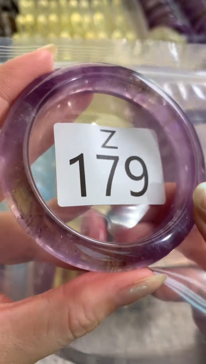 未镶嵌珠宝半成品水晶B***周179-54