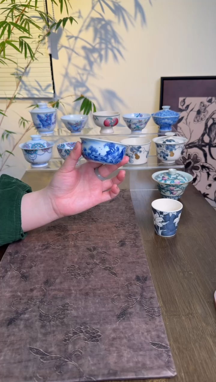 【闪购商品】景德镇手绘茶杯茶杯