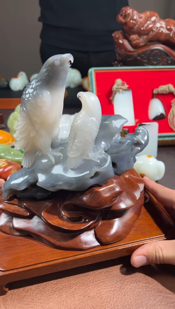 未镶嵌和田玉把件李***…和田玉